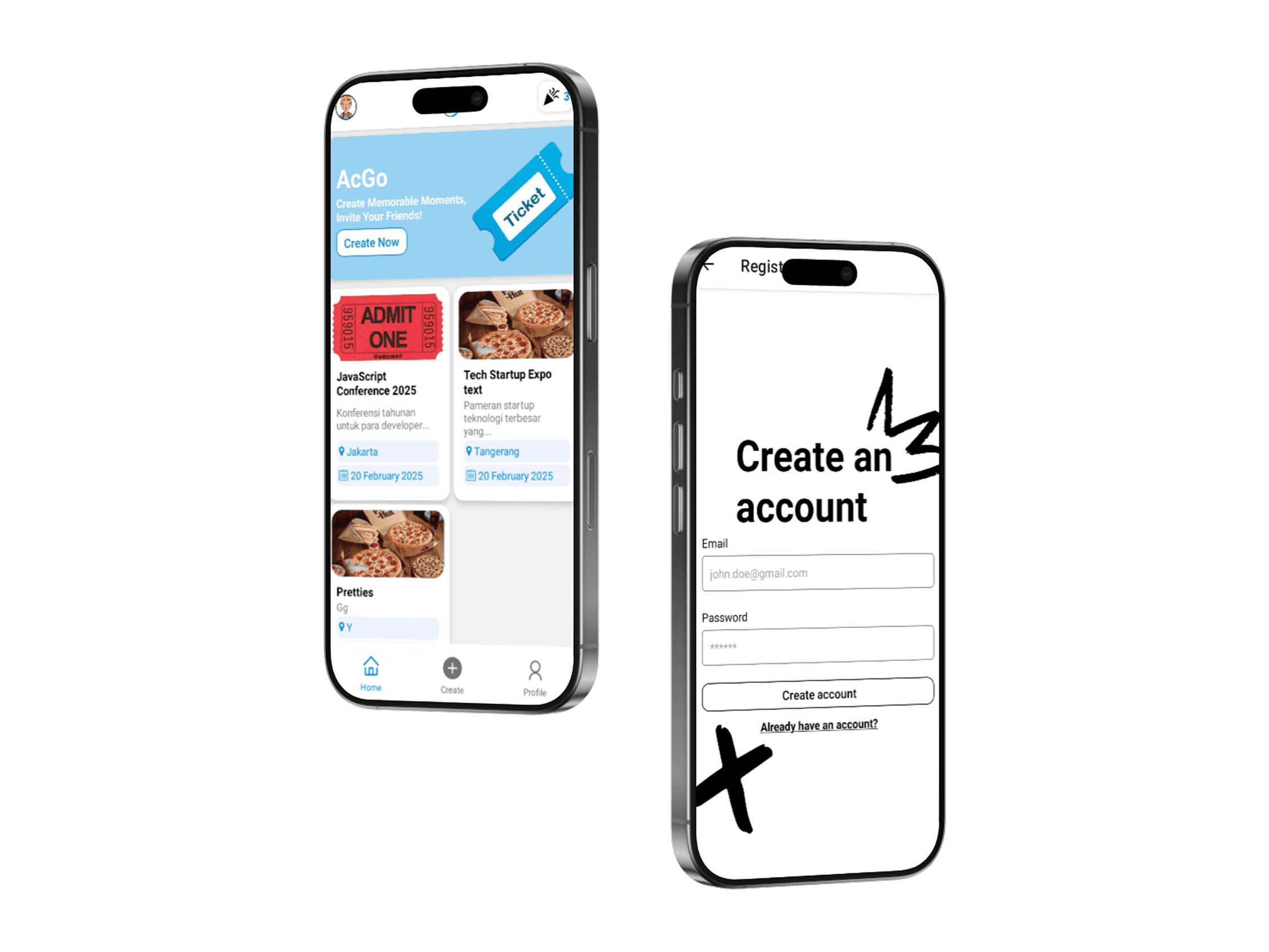 AcGo - Event Organizer App